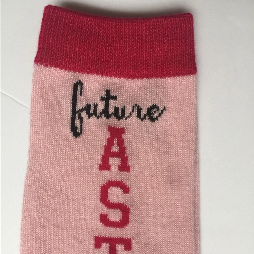 Women’s Knee Highs “Astronaut” L Sz 3-10 NEW